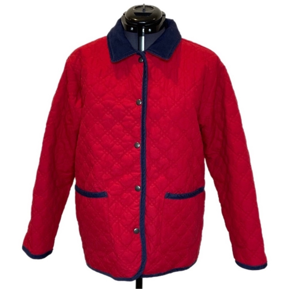 L.L. Bean Quilted Barn Jacket Girls NWOT